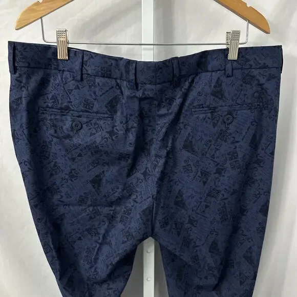 Peter Millar Golf Crown Crafted Performance Trouser Pant 38 x 32 Navy Blue - Picture 9 of 11